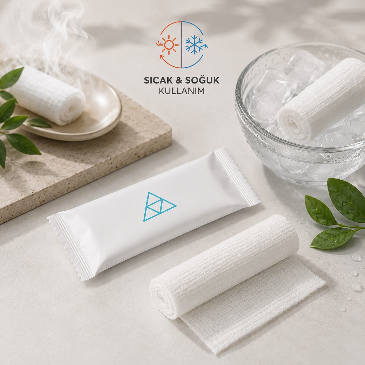 Rulo Havlu | Sıcak Soğuk Kurumsal Havlu - Logo Baskılı