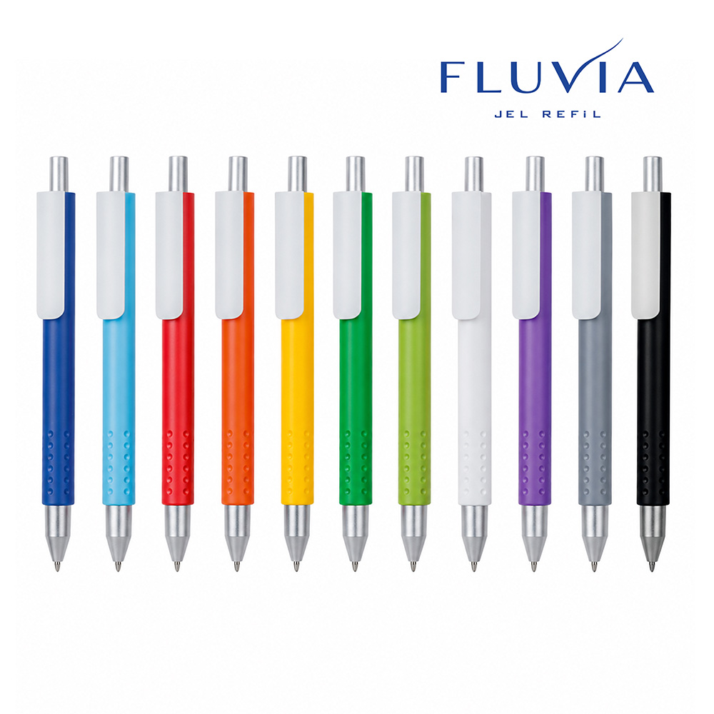 Fluvia İnce Jel Tükenmez Kalem - 1005-J-F