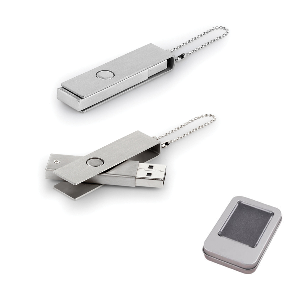 8 GB Metal Anahtarlık USB Bellek   - 7249